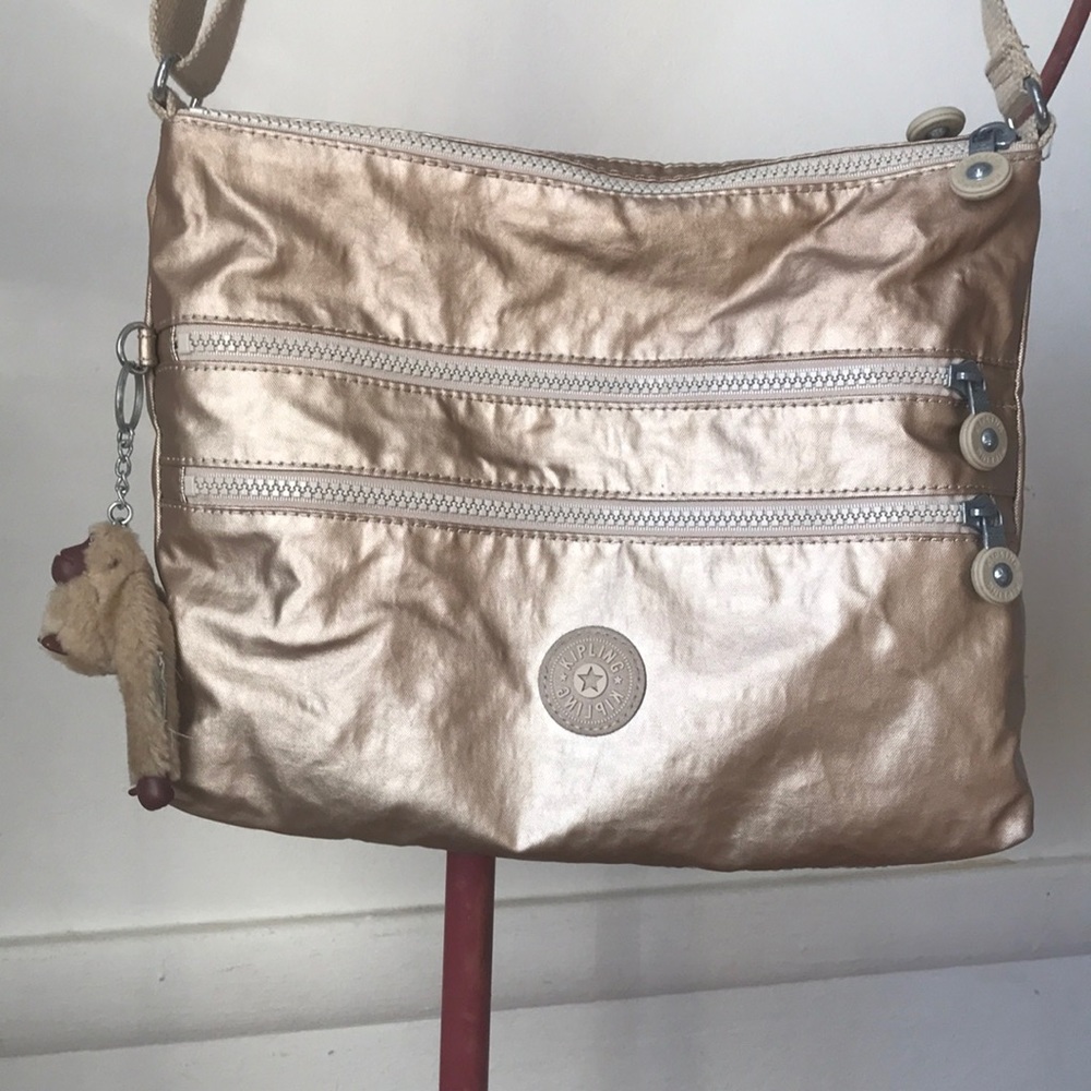 Gold Kipling Crossbody bag - Picture 1 of 8